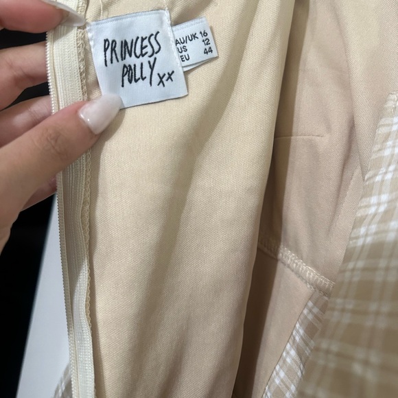 Princess Polly Plaid Short Romper - Picture 2 of 9